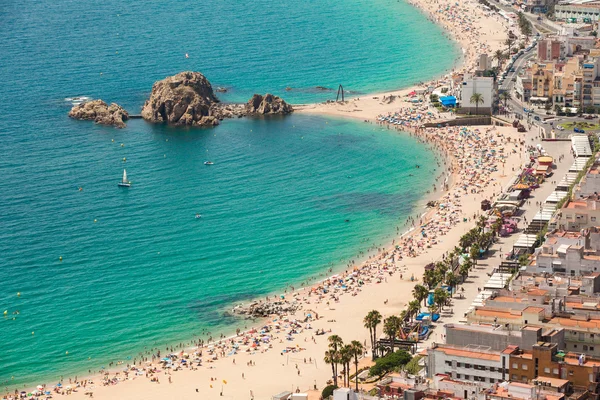 Blanes Sommerzeit — Stockfoto