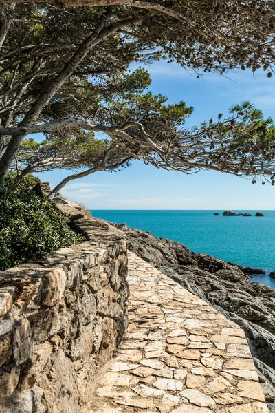 Caminho da Costa Brava — Fotografia de Stock