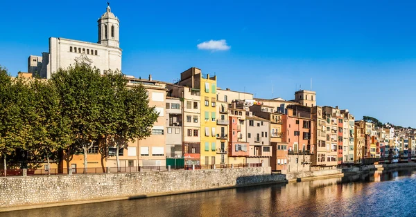 Girona facades — Stock Photo, Image