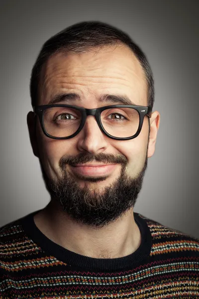 Bearded hiptser — Stock Photo, Image