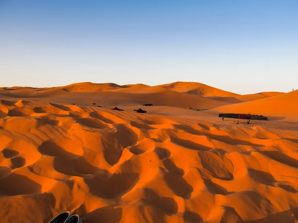 Primeiras luzes do deserto — Fotografia de Stock