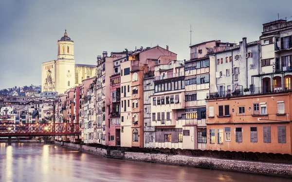 Girona Stadt — Stockfoto