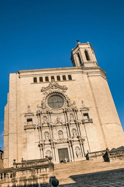 Catedrala Girona — Fotografie, imagine de stoc