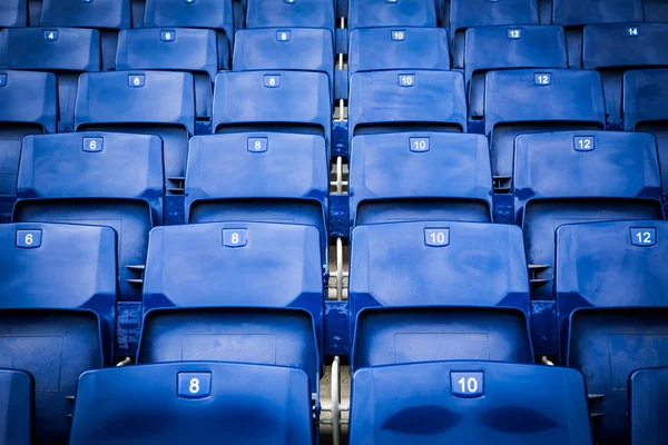 Stadium seats — Stock Photo, Image