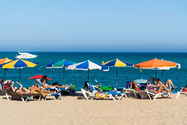 Blanes stranden — Stockfoto