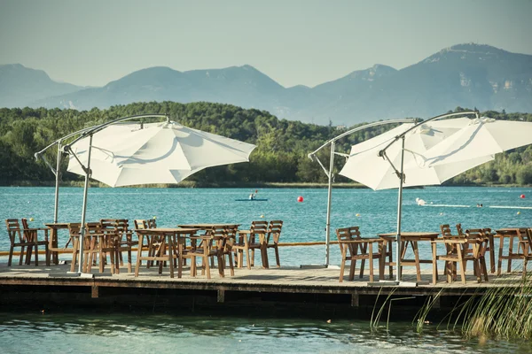 Bar sul lago — Foto Stock