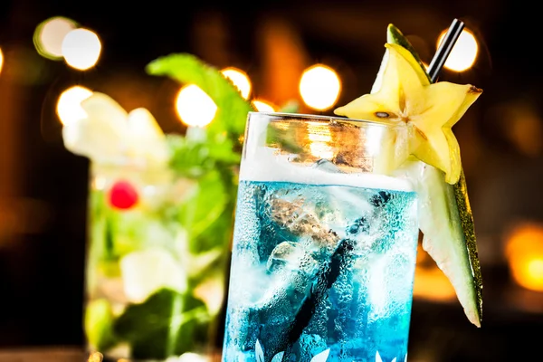 Blauwe cocktail — Stockfoto