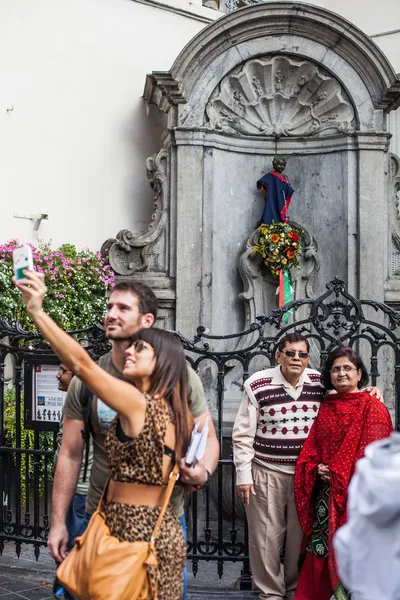 Manneken pis — Stock Photo, Image