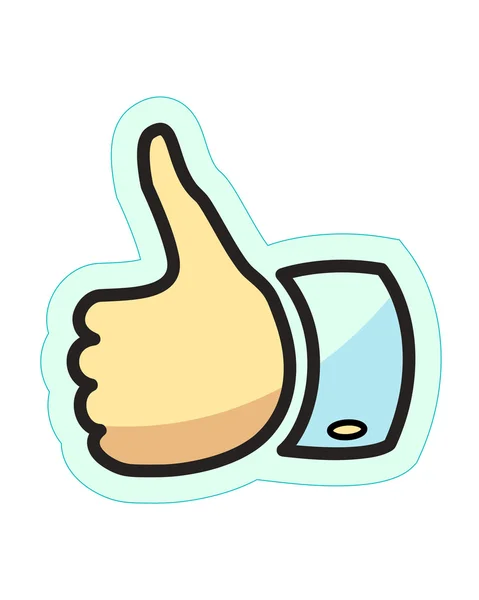 Tamam, con, logo, Evet, button, sticker, medya