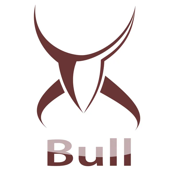 Bull symbol. — Stock Vector