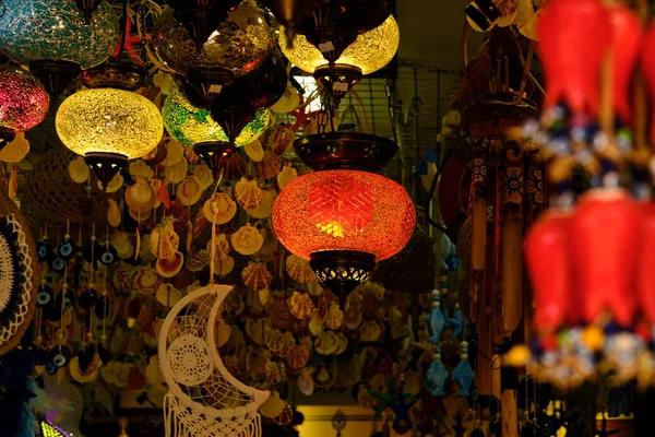 Colorful Beautiful Traditional Souvenirs Bodrum Turkey Ideal Gift — Fotografia de Stock