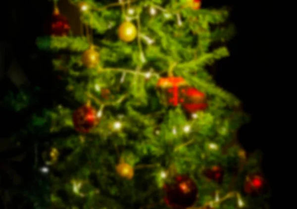 Christmas Tree Intentionally Blurred Background — Foto de Stock
