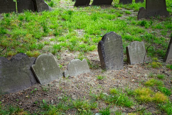 Boston Usa May 2022 Tombstone Granary Burying Ground One Landmarks — Foto Stock