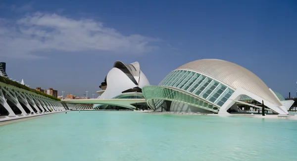 Kunst- en Wetenschapscentrum in Valencia — Stockfoto