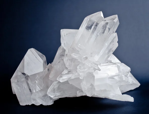 Big quartz crystals - Stock-foto