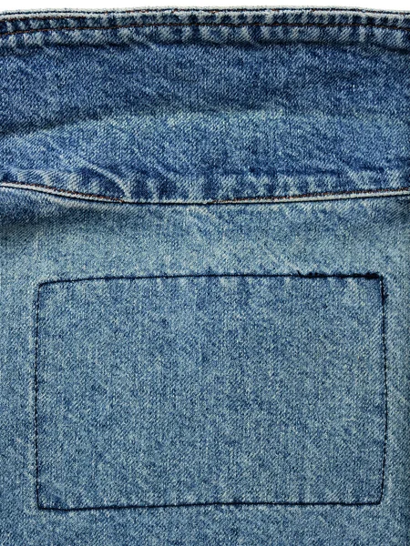 Worn-out Denim Jacket Close-Up — Stock Photo, Image