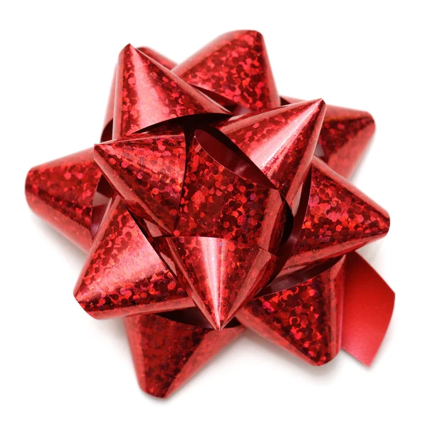 Red Gift Bow — Stock Photo, Image