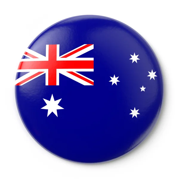 Australien pin-back — Stockfoto