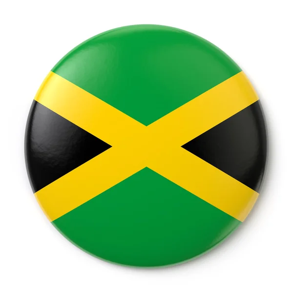 Jamaica pin-backJamaica pin-terug — Stockfoto
