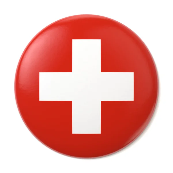 Switzerland Pin-back — Stock Photo, Image