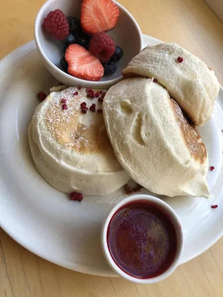 Delicious Pancakes Berries Jam — Stock Photo, Image