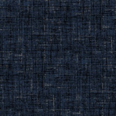 Kusursuz detaylı dokuma kumaş dokusu arka planı. Mavi lacivert kot efekti keten fiber doğal desen. Organik lifler kumaş yüzey malzemelerini birbirine yaklaştırır. Kırsal ev dekorasyonu kumaş efekti biçimi.