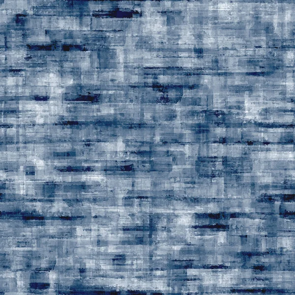 Abstract Grunge Cross Geometrische Vormen Hedendaagse Kunst Blauw Marine Naadloze — Stockfoto