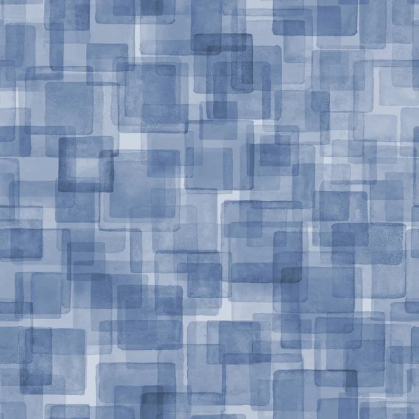 Contemporary Art Seamless Pattern Background Abstract Grunge Square Geometric Shapes — Stock Photo, Image