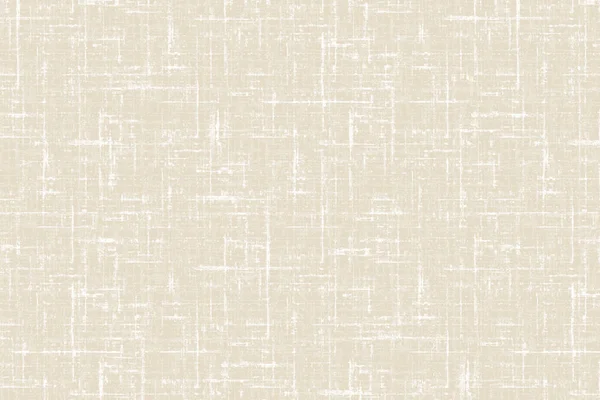 Detailed Woven Linen Grunge Texture Horizontal Background Beige Flax Fiber — ストック写真