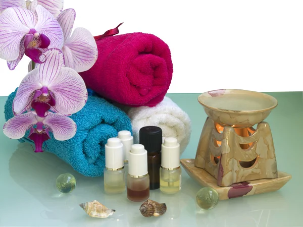 De set van aromatherapie — Stockfoto