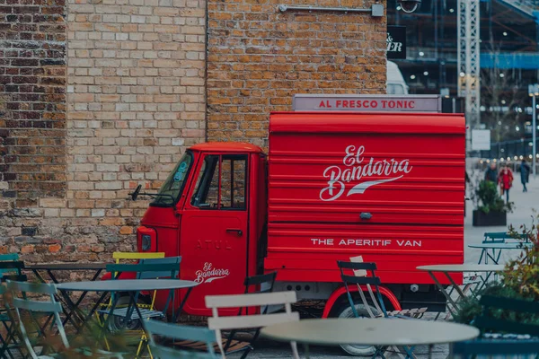 London January 2022 Bandarra Aperetif Van Coal Drops Yard Shopping — Stock Photo, Image