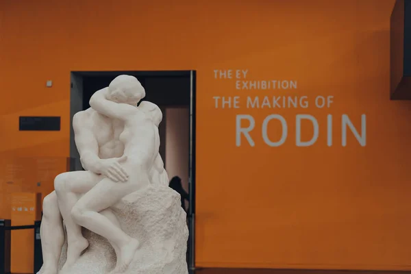 2021年10月23日 罗丹的制造 Making Rodin 外的名称 作为Ey Tate Arts Partnership Eyal — 图库照片