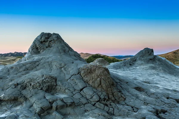 Volcanes de lodo en Buzau, Rumania — Foto de Stock