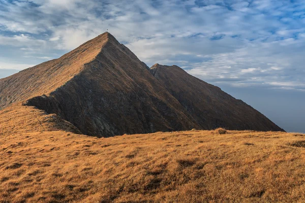 Der moldoveanu-gipfel im fagaras-gebirge — Stockfoto