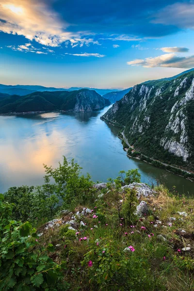 Las gargantas del Danubio — Foto de Stock
