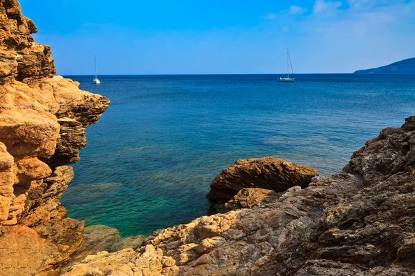 Costa dell'Isola d'Elba — Foto Stock