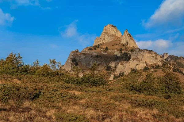 Východ slunce na hoře — Stock fotografie