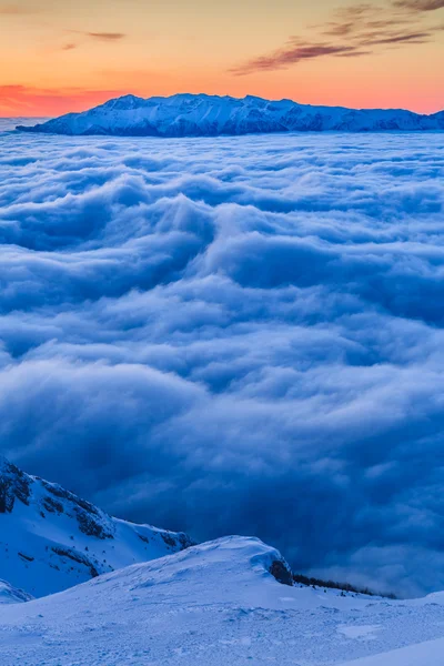 Piatra craiului montagne, romania — Foto Stock