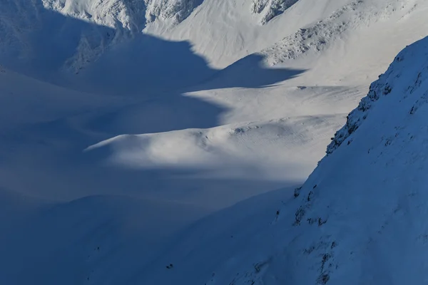 Las montañas Fagaras en invierno —  Fotos de Stock