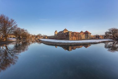 Fagaras kalesi Transilvanya 'da inşa edildi. Romanya