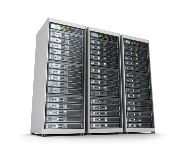 Set of data servers — Stock Photo, Image