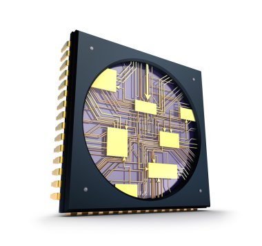 CPU. içinde çip kavramı.