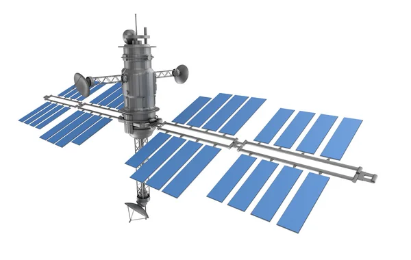 Штучний супутник ізольовані — стокове фото