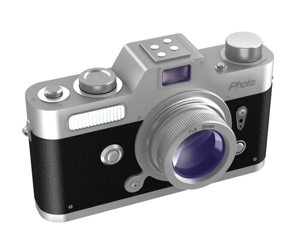 Retro photo camera. My own design. — Stock Photo, Image