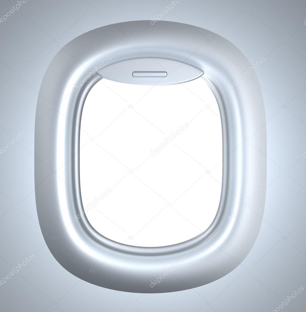 Porthole. Plane illuminator