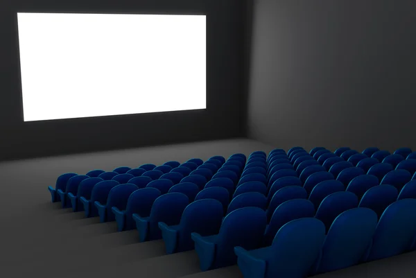Kino audytorium — Zdjęcie stockowe