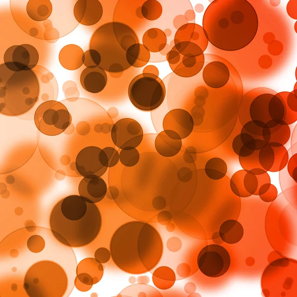Orange bokeh abstract light background — Stock Photo, Image