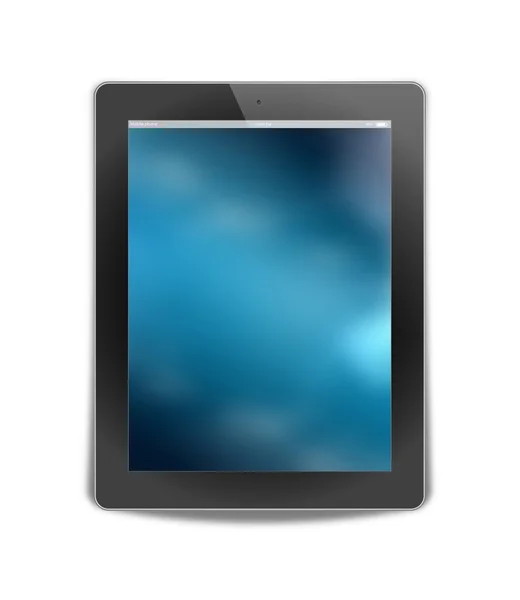 Tablet pc, isolado no fundo branco — Fotografia de Stock