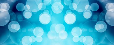 mavi bokeh soyut ışık arkaplanı