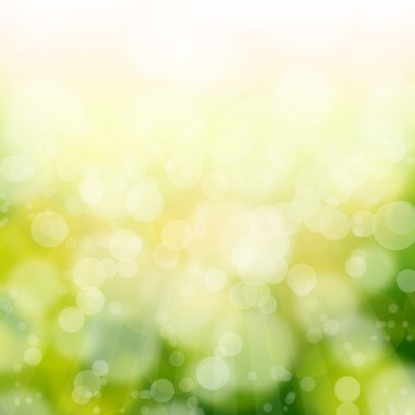 yeşil bokeh soyut ışık arkaplanı